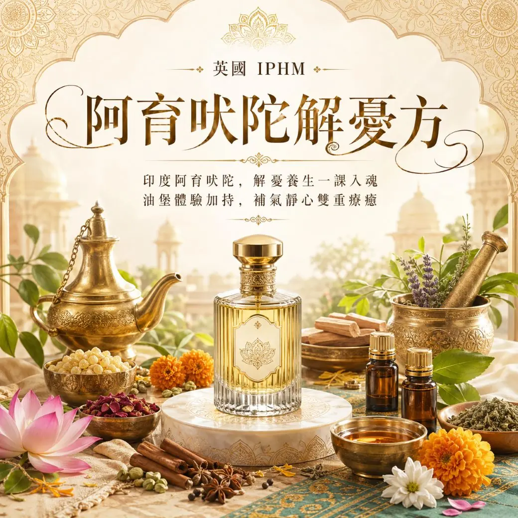 【英國 IPHM】阿育吠陀解憂方