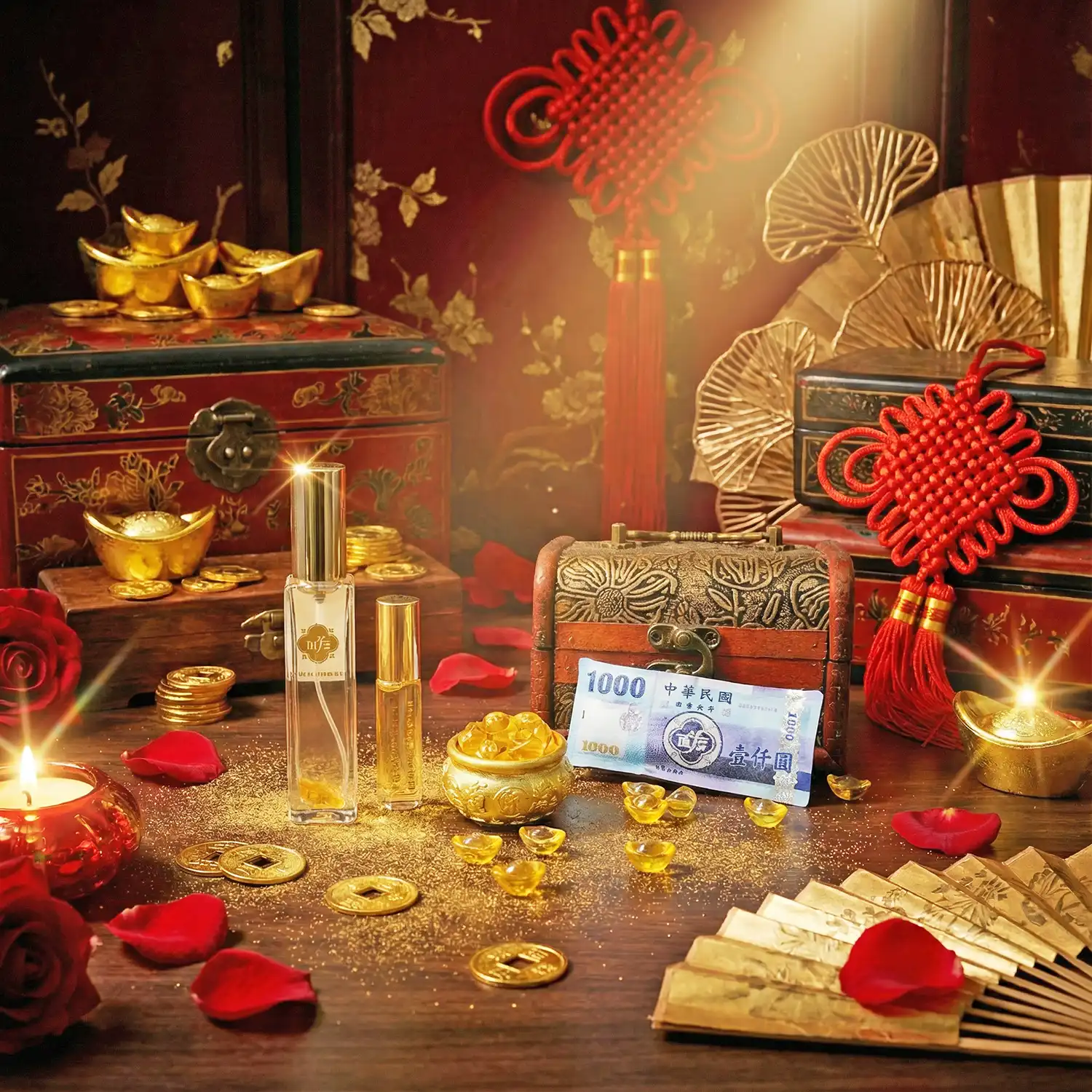 【C 潑天富貴組】黃金香氛，富貴加持不斷線｜每月限量30組