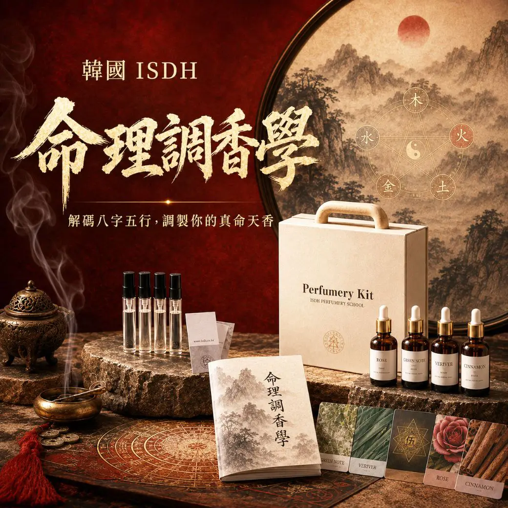 【韓國 ISDH】命理調香學：解碼八字五行，調製你的真命天香